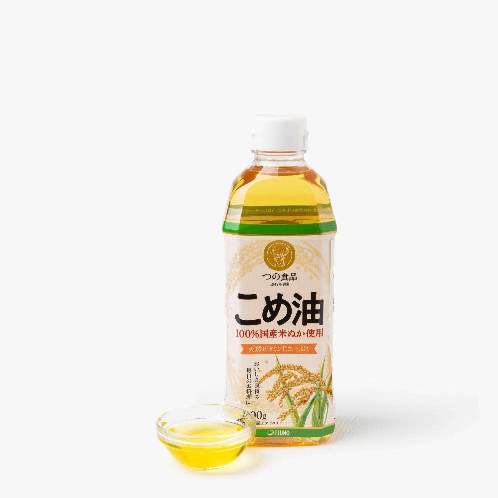 Aceite de salvado de arroz - 500ml - Tsuno Food Corporation - iRASSHAi
